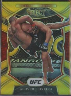 Glover Teixeira 2021 Panini Select UFC Concourse #44 Gold