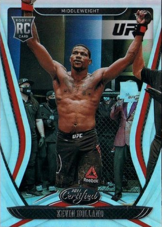Kevin Holland 2021 Panini Chronicles UFC Base Certified #140 Asia Red