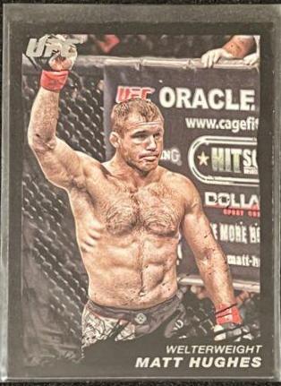 Matt Hughes 2011 Topps UFC Moment of Truth Base #89 Onyx