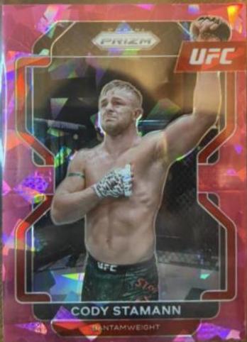Cody Stamann 2022 Panini Prizm UFC Base #175 Pink Ice