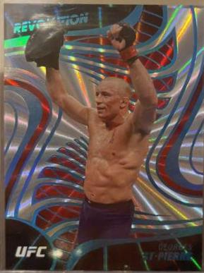 Georges St-Pierre 2023 Panini Chronicles UFC Revolution #22 Sunburst