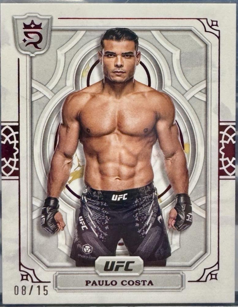 Paulo Costa 2024 Topps Royalty UFC Base #32 Red