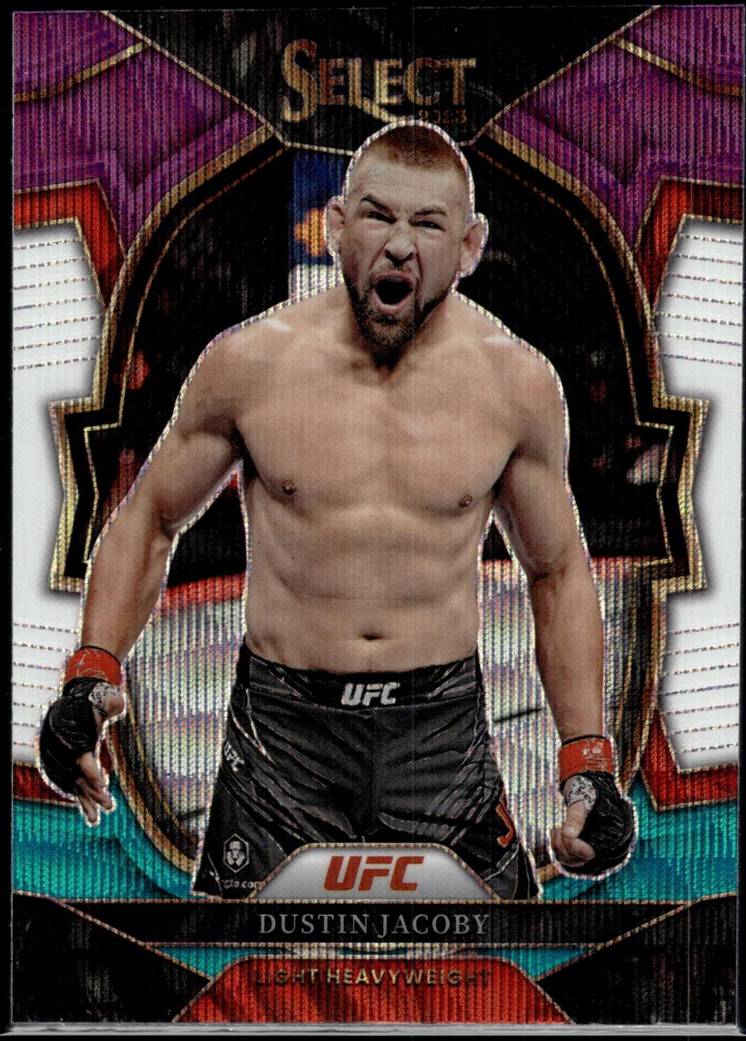 Dustin Jacoby 2023 Panini Select UFC Concourse #4 Tri Color