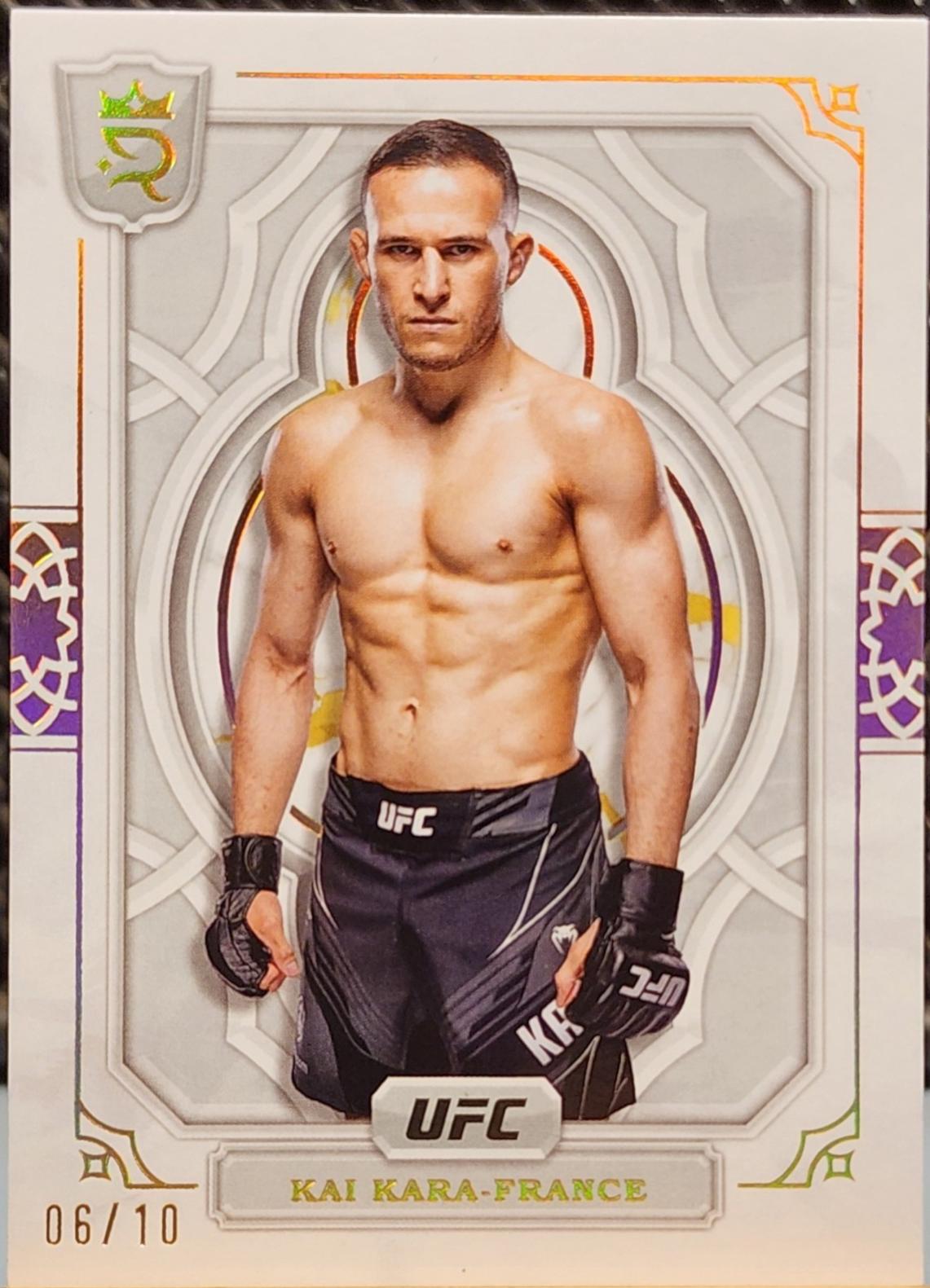 Kai Kara-France 2024 Topps Royalty UFC Base #70 Gold