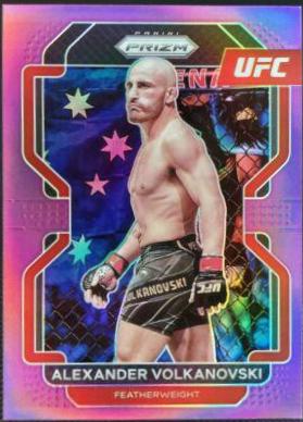 Alexander Volkanovski 2022 Panini Prizm UFC Base #147 Purple