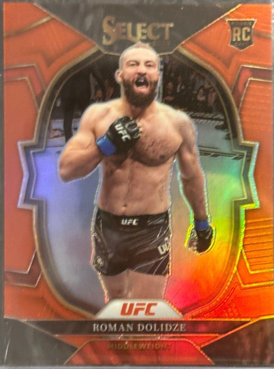 Roman Dolidze 2023 Panini Select UFC Concourse #3 Red
