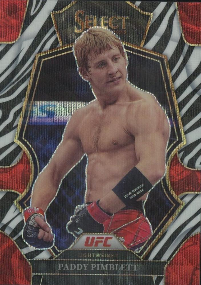Paddy Pimblett 2023 Panini Select UFC Premier Level #109 Zebra