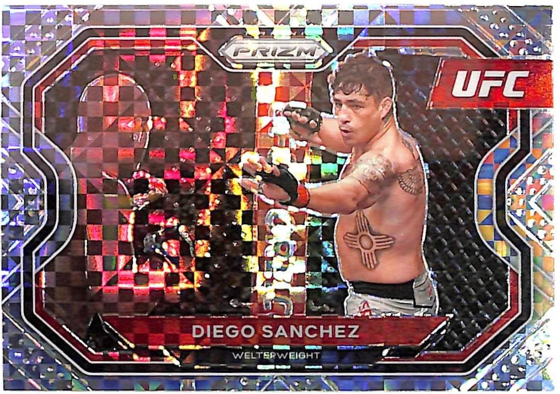 Diego Sanchez 2021 Panini Prizm UFC Base #196 Lucky Envelopes