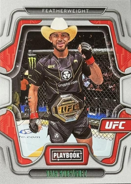 Yair Rodríguez 2023 Panini Chronicles UFC Base Playbook #117 Green