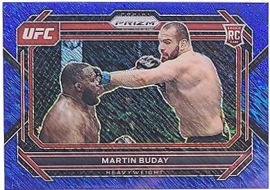 Martin Buday 2023 Panini Prizm UFC Base #37 Blue Shimmer