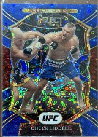 Chuck Liddell 2021 Panini Select UFC Concourse #88 Blue Disco