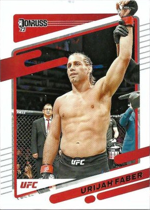 Urijah Faber 2022 Panini Donruss UFC Base #30 Blue