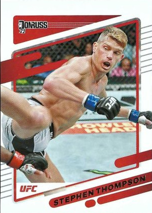 Stephen Thompson 2022 Panini Donruss UFC Base #68 Silver