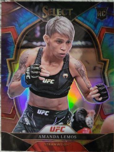 Amanda Lemos 2023 Panini Select UFC Concourse #68 Tie Dye