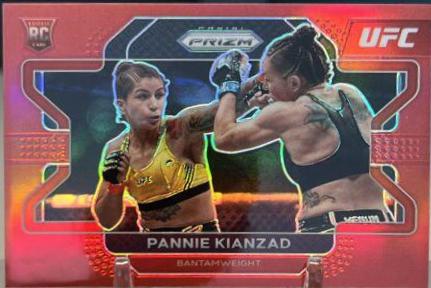 Pannie Kianzad 2022 Panini Prizm UFC Base #58 Red