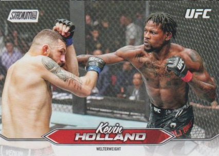 Kevin Holland 2025 Topps Stadium Club UFC Base #198 Members Only