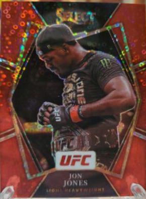 Jon Jones 2022 Panini Select UFC Premier Level #151 Disco