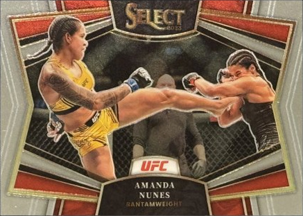 Amanda Nunes 2023 Panini Select UFC Snapshots #7 Black