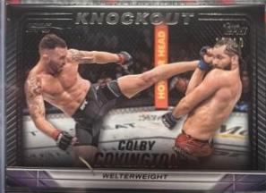 Colby Covington 2024 Topps Knockout UFC Base #88 Black