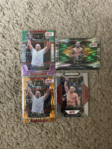 Glover Teixeira 2022 Panini Select UFC Octagonside #211 Orange Flash