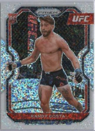 Randy Costa 2021 Panini Prizm UFC Base #89 White Sparkle
