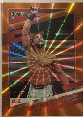 Michael Chandler 2022 Panini Donruss UFC Base #16 Orange
