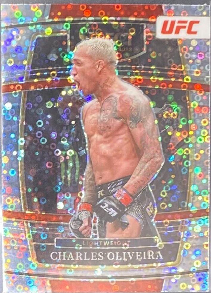 Charles Oliveira 2022 Panini Select UFC Concourse #45 Silver