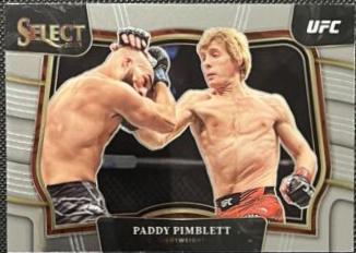 Paddy Pimblett 2023 Panini Select UFC Octagonside #225 Red Blue Base