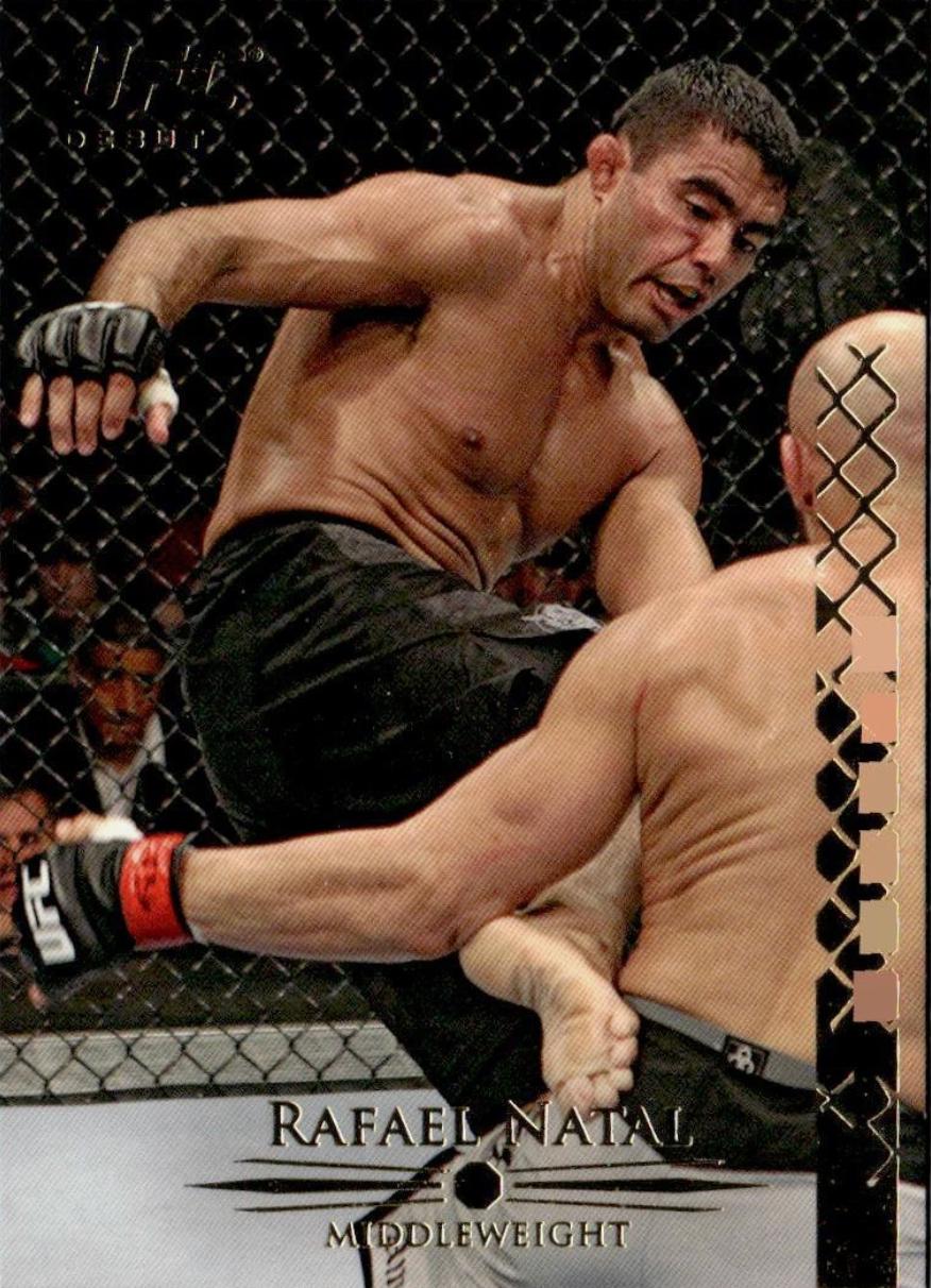 Rafael Natal 2011 Topps UFC Title Shot Base #121 Gold