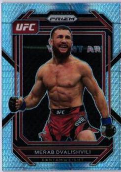 Merab Dvalishvili 2023 Panini Prizm UFC Base #172 Hyper