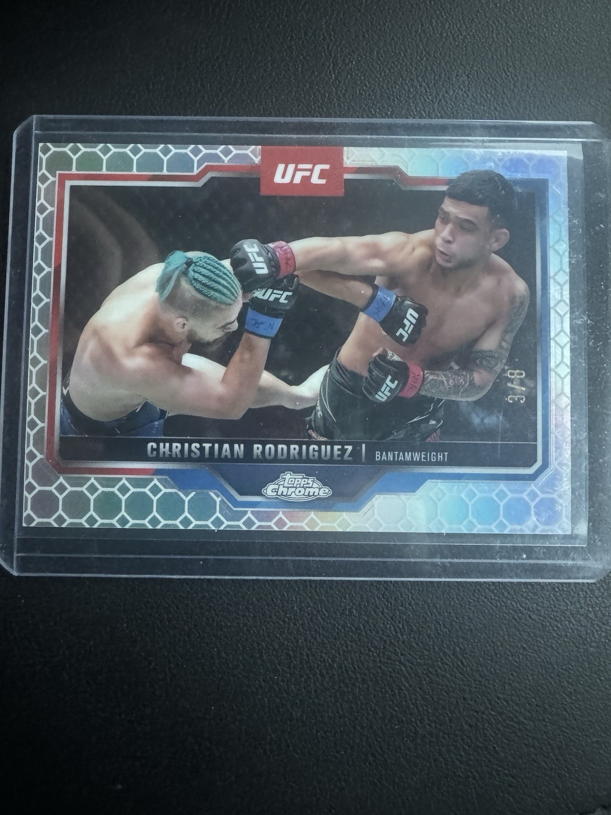 Christian Rodriguez 2025 Topps Chrome UFC Base #106 OctaFractor