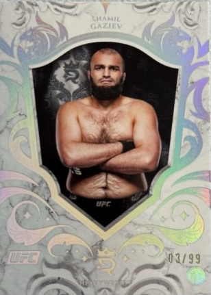 Shamil Gaziev 2025 Topps Royalty UFC Base #29 Blue