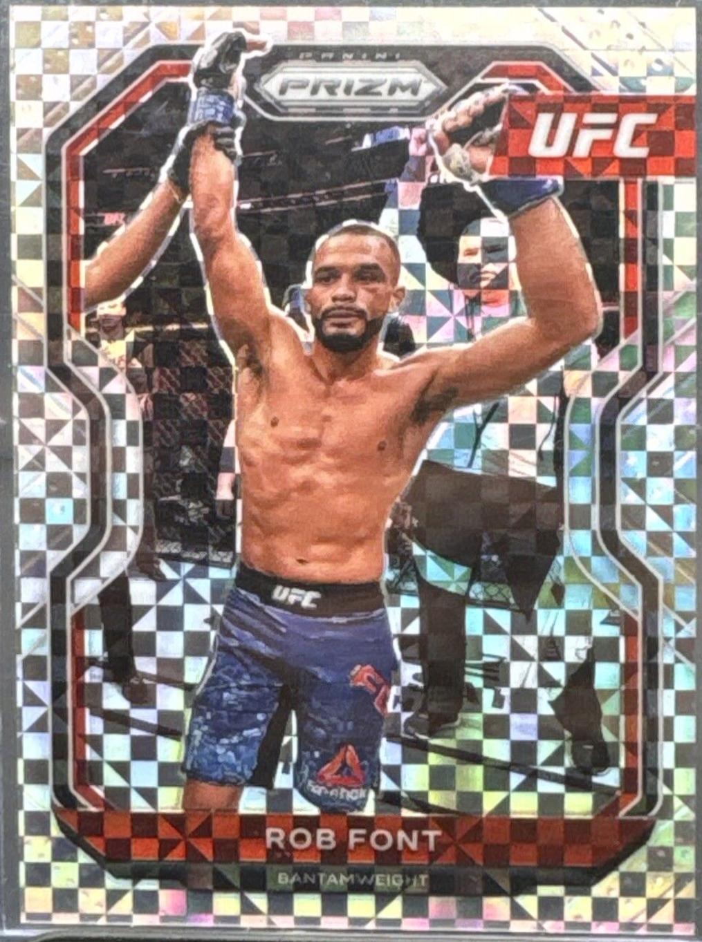 Rob Font 2021 Panini Prizm UFC Base #13 Lucky Envelopes