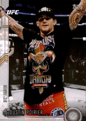 Dustin Poirier 2015 Topps UFC Chronicles Base #114 Sepia