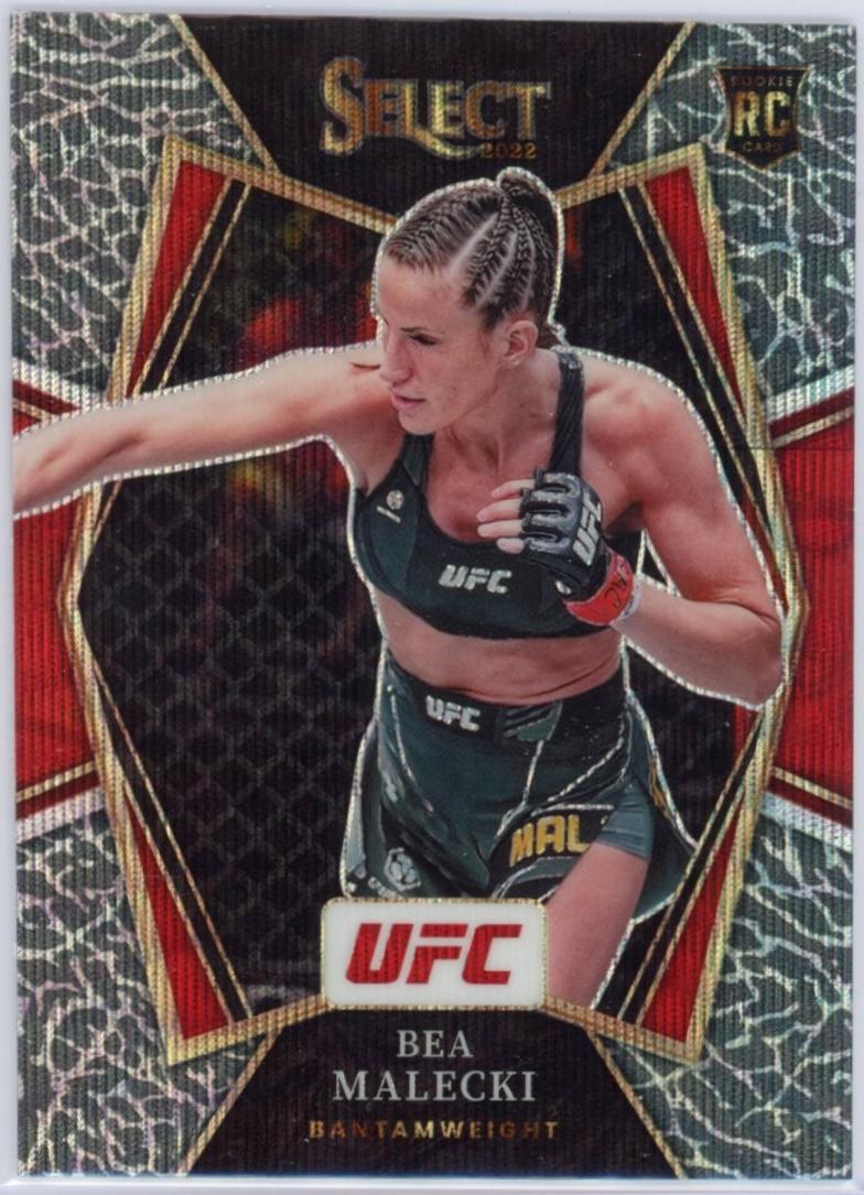 Bea Malecki 2022 Panini Select UFC Premier Level #177 Elephant