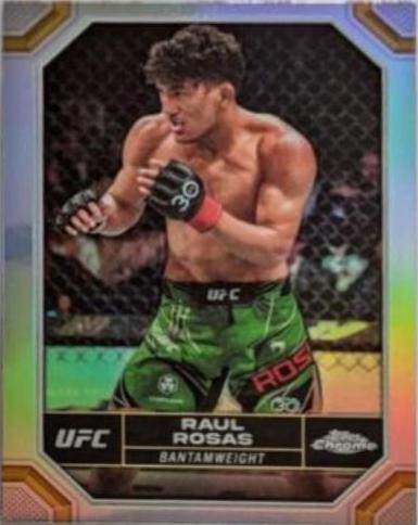 Raul Rosas 2024 Topps Chrome UFC Base #161 Refractor