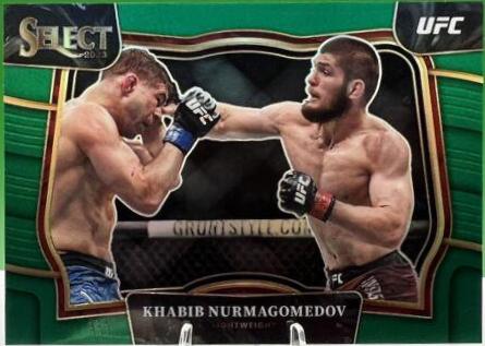 Khabib Nurmagomedov 2023 Panini Select UFC Mezzanine #326 Green