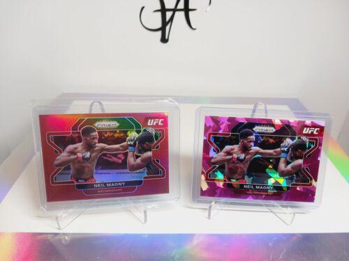 Neil Magny 2022 Panini Prizm UFC Base #48 Red