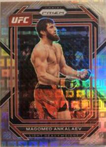 Magomed Ankalaev 2023 Panini Prizm UFC Base #190 Silver