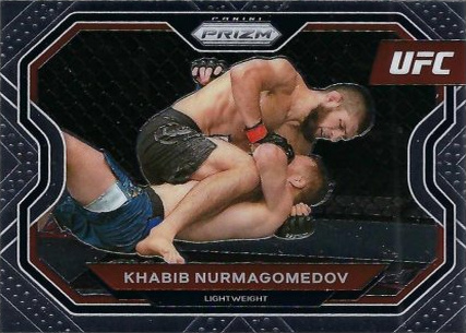 Khabib Nurmagomedov 2021 Panini Prizm UFC Base #181 Lucky Envelopes