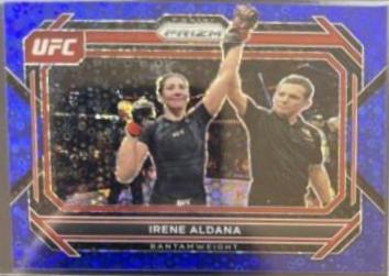 Irene Aldana 2023 Panini Prizm Under Card UFC Base #72 Blue