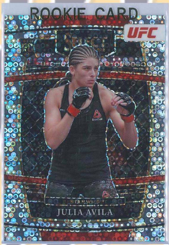 Julia Avila 2022 Panini Select UFC Concourse #91 Disco