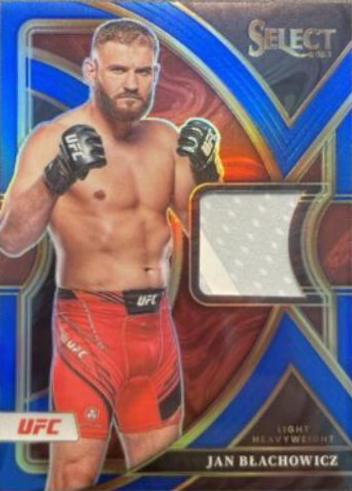 Jan Błachowicz 2023 Panini Select UFC Premier Level #124 Blue Disco