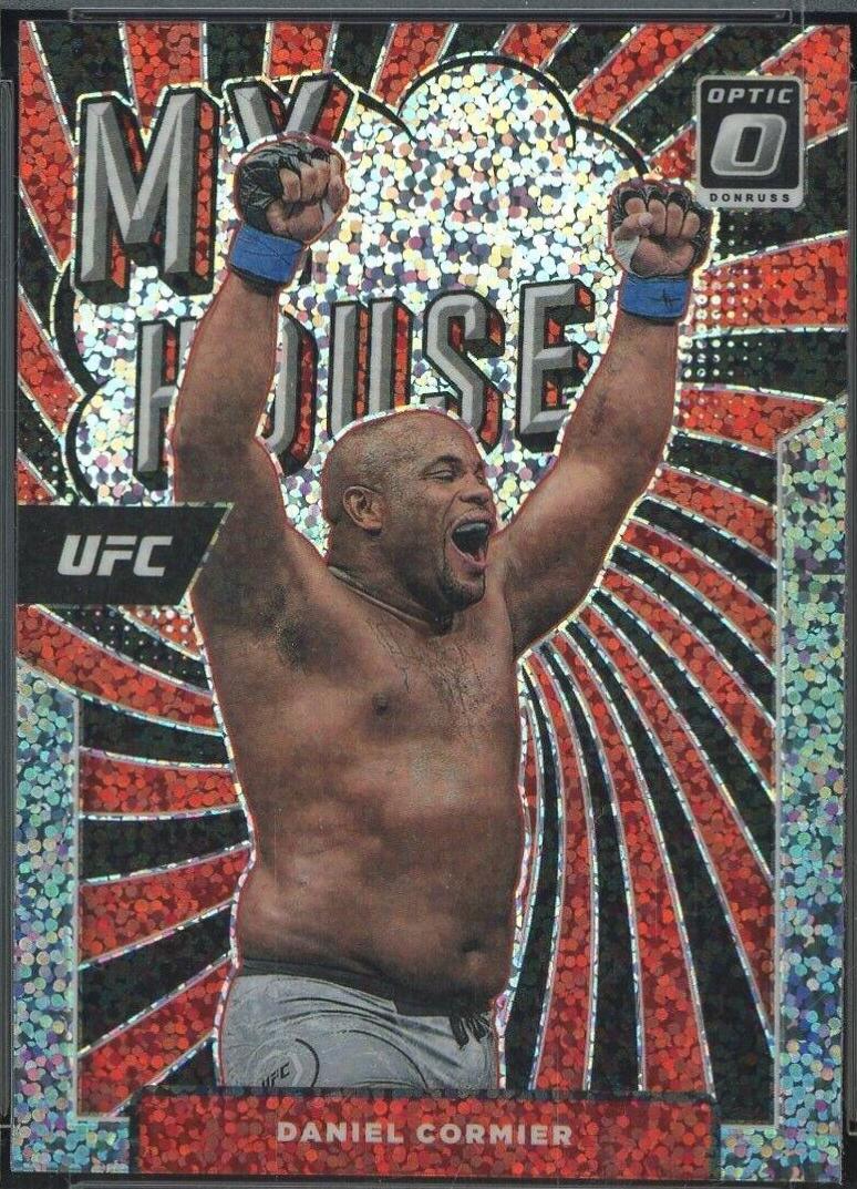 Daniel Cormier 2022 Panini Donruss Optic UFC My House #19 White Sparkle