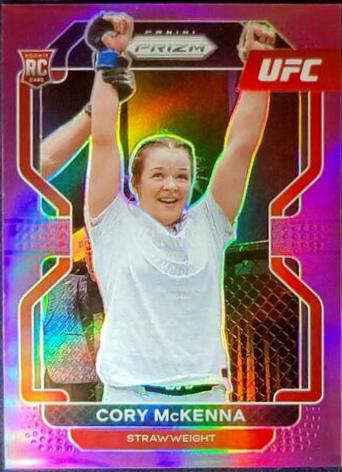 Cory McKenna 2022 Panini Prizm UFC Base #131 Purple