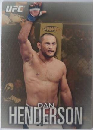 Dan Henderson 2012 Topps UFC Knockout Base #25 Gold