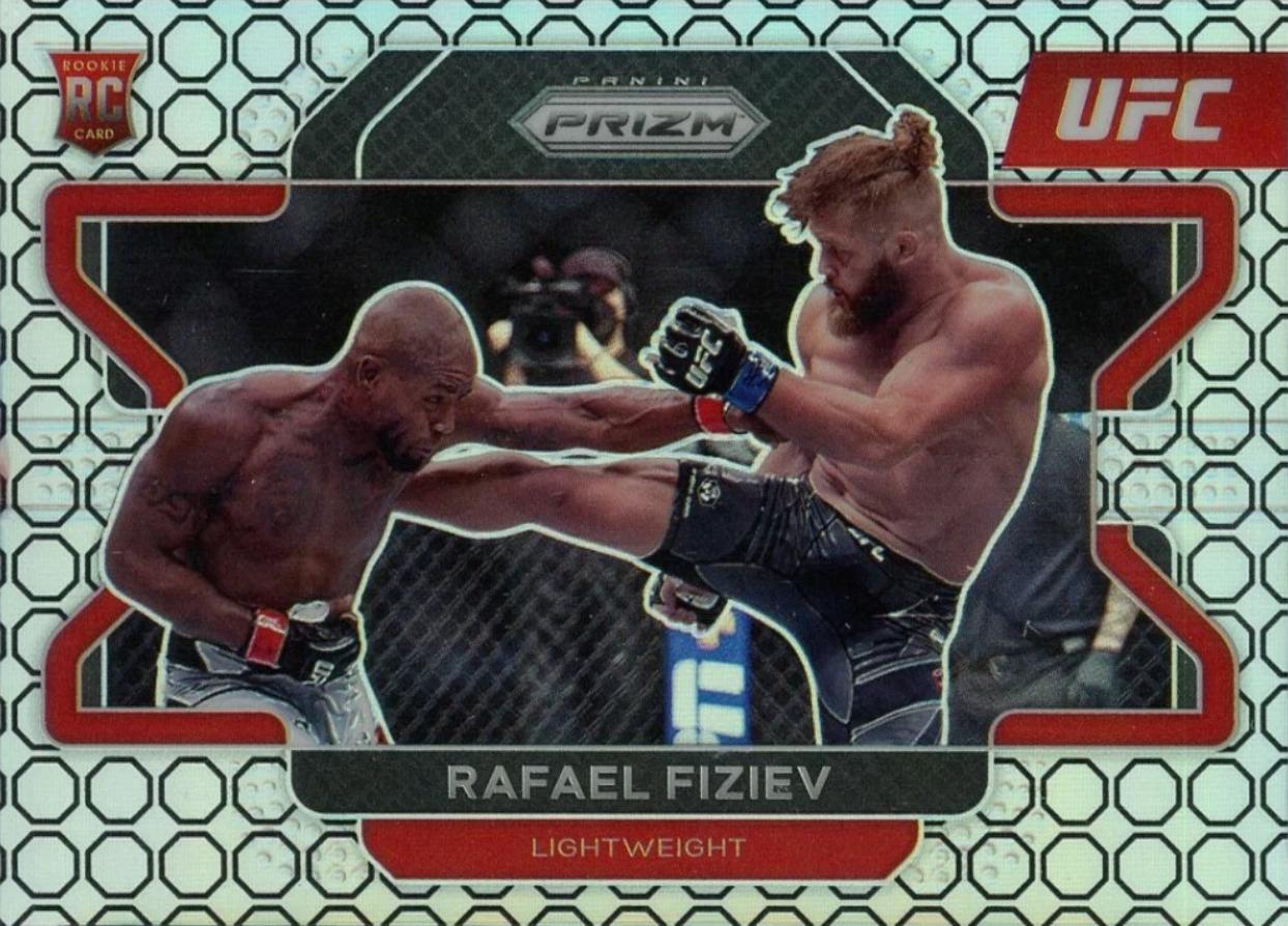 Rafael Fiziev 2022 Panini Prizm UFC Base #98 Octagon