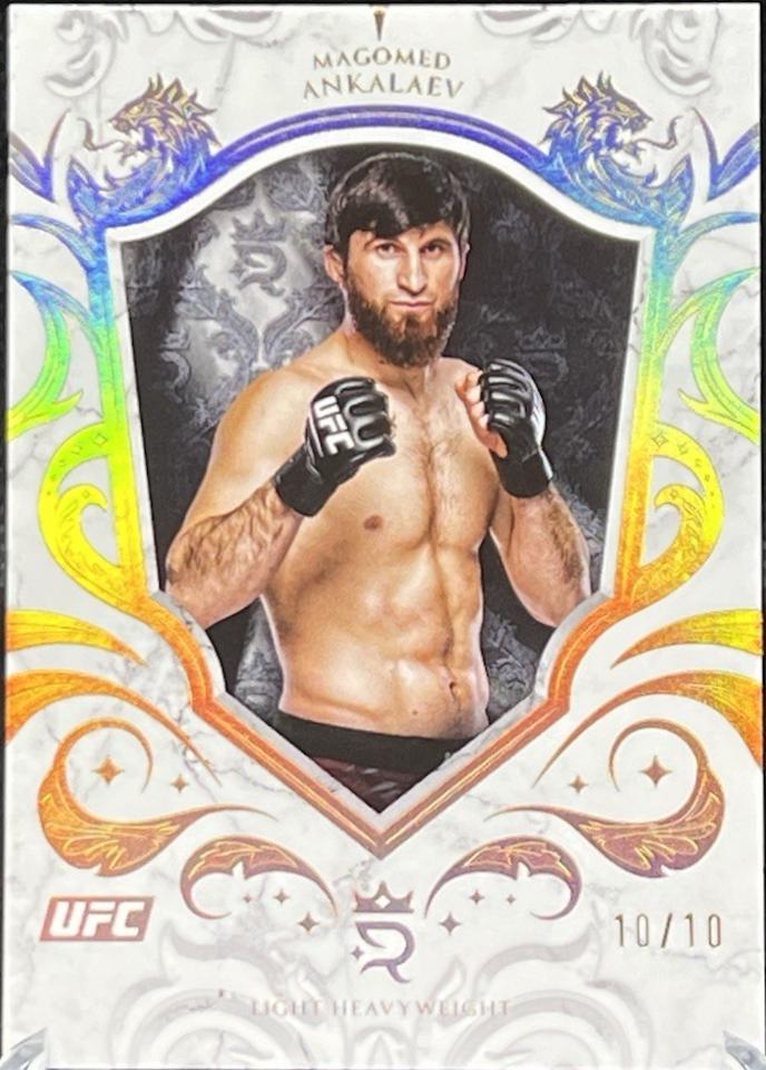 Magomed Ankalaev 2025 Topps Royalty UFC Base #22 Gold