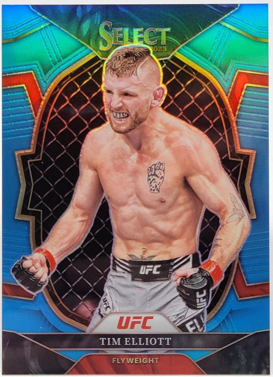 Tim Elliott 2023 Panini Select UFC Concourse #63 Light Blue