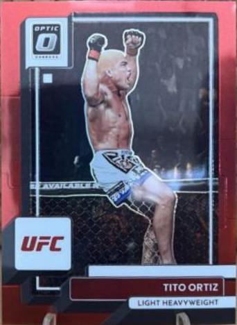 Tito Ortiz 2023 Panini Donruss Optic UFC Base #80 Red